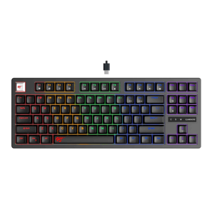 Havit Gamenote KB892L 87 Keys Blue Switch RGB Backlit